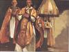 Processie der relikwieën te Tongeren door Charles Swyncop