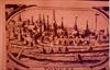 stadsgezicht - kopergravure